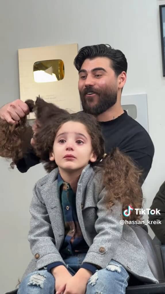 バッサリとカットして……