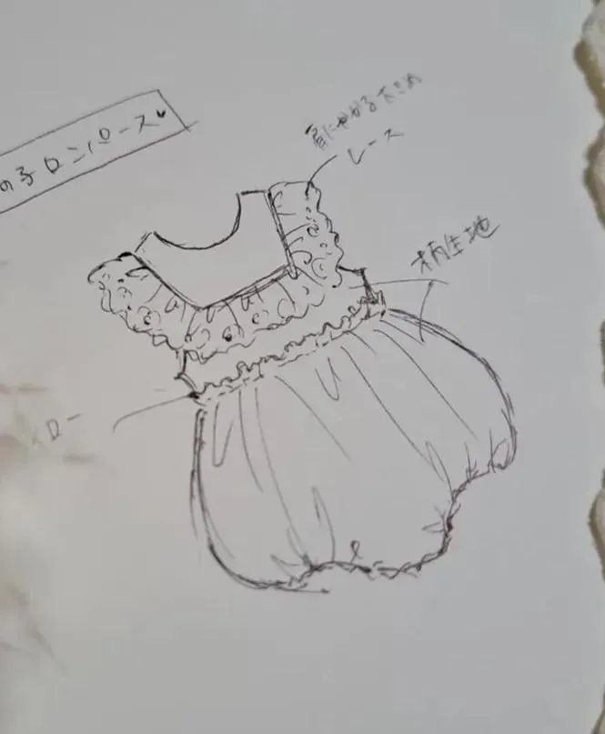 投稿主さんが描いたデザイン画