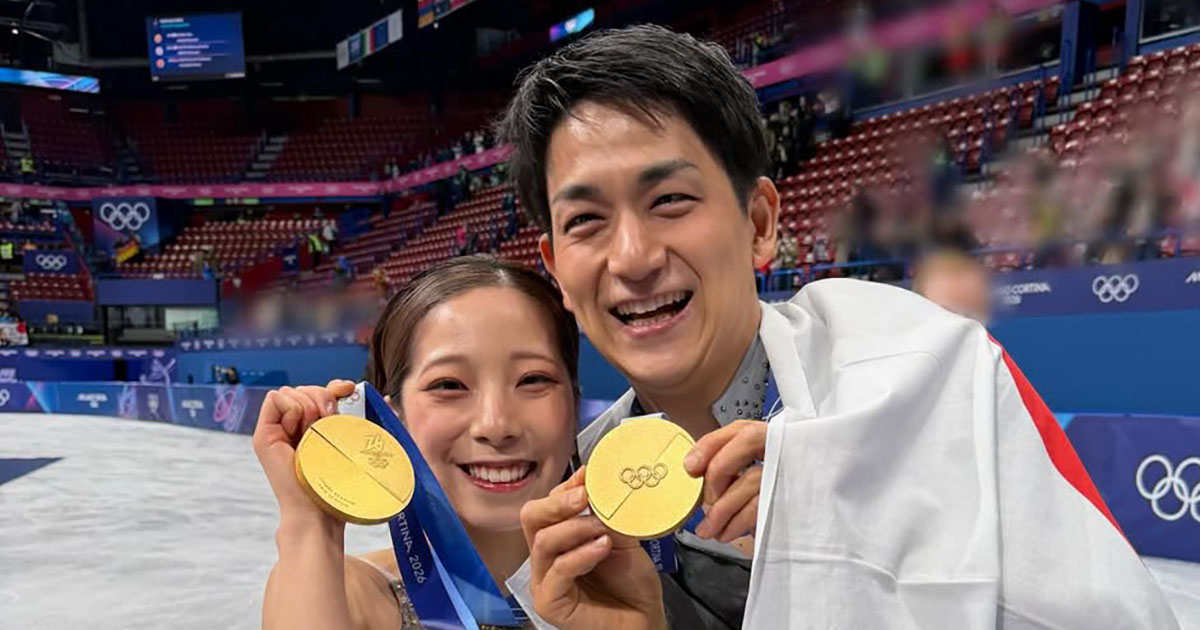 「よく撮影していたな」りくりゅう大技成功→次の瞬間…… 五輪公式が投稿した“コーチの反応”に「一生泣けます」「感動が倍になる」(1/3) | スポーツ ねとらぼ