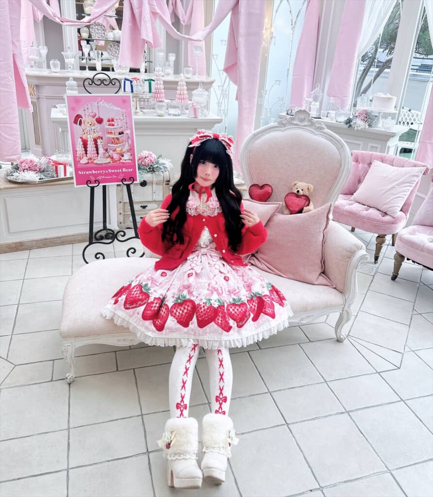 いちごの国のお姫さまだ……