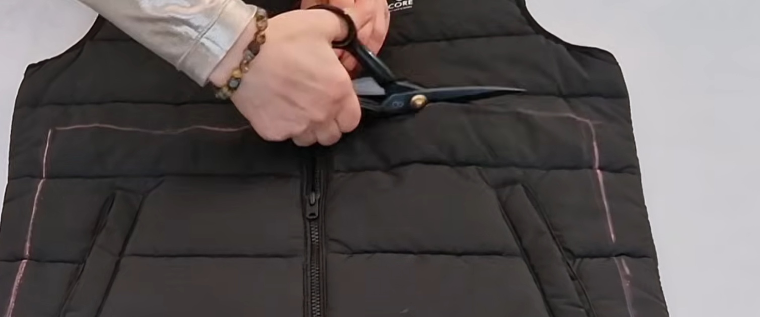 古くなったダウンは捨てないで！　切って縫うだけで……　目からウロコの“アイデア”に大反響　「めちゃくちゃ素敵！」「どうやったらこんなの思いつくの」【海外】（1/3） | ハンドメイド ねとらぼ