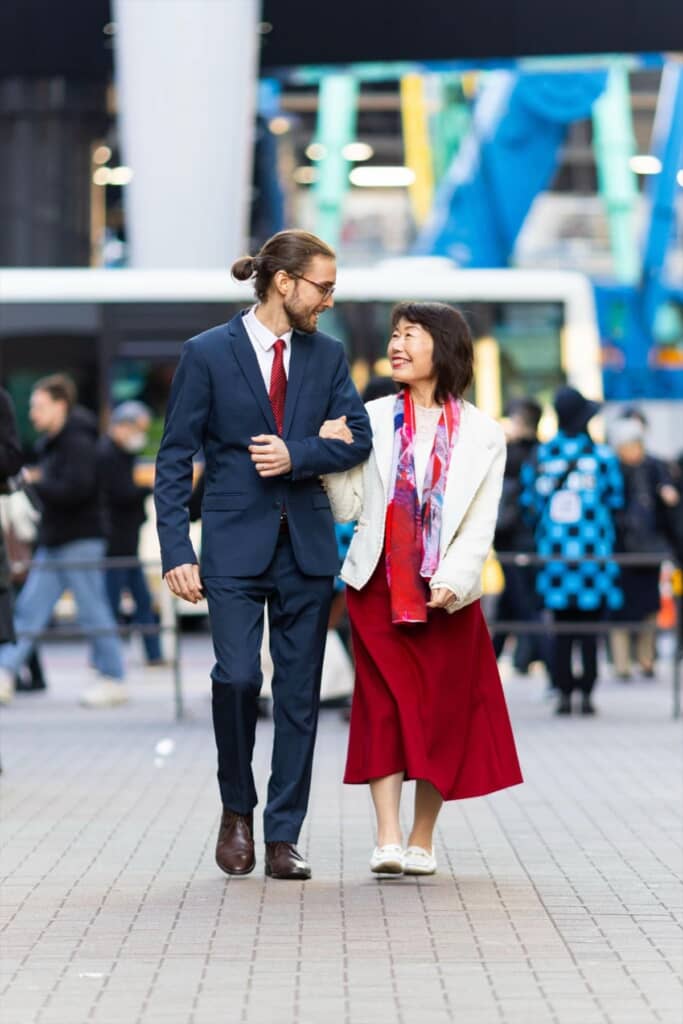 2人とも笑顔がすてき