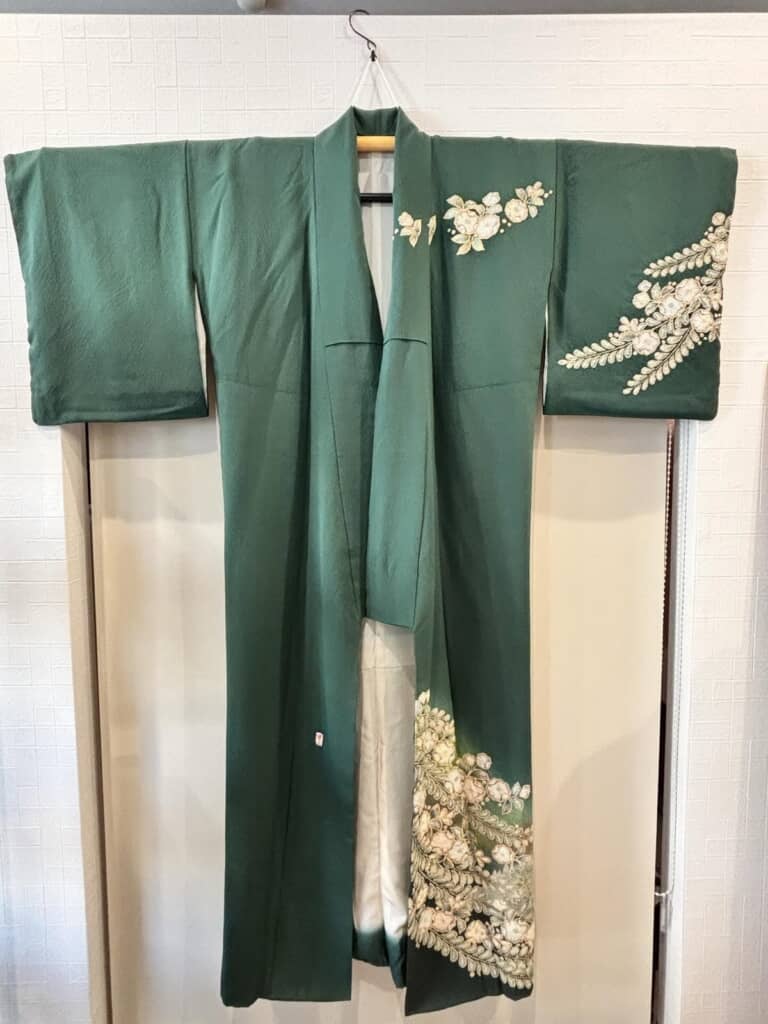 使用した辻が花の訪問着