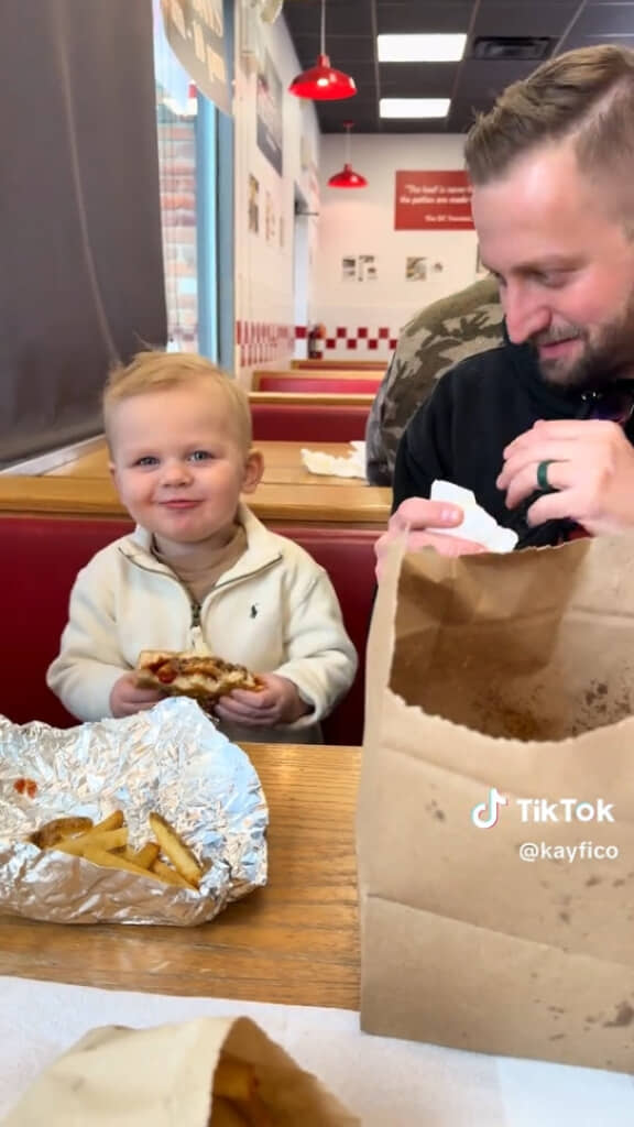 ウキウキな表情にこちらもほっこり！