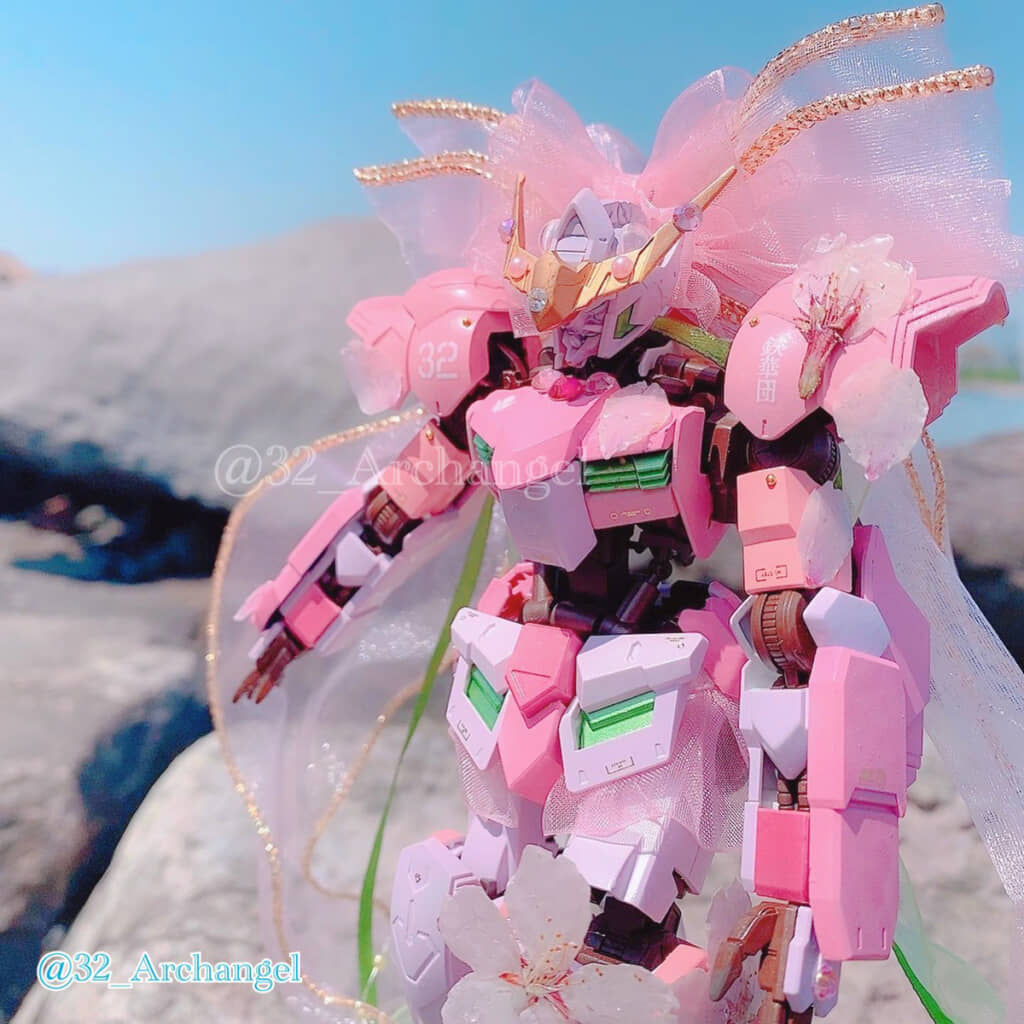 「ガンダムバルバトス」（鉄血のオルフェンズ）も、原作の悲壮感をまるで感じさせない仕上がりに