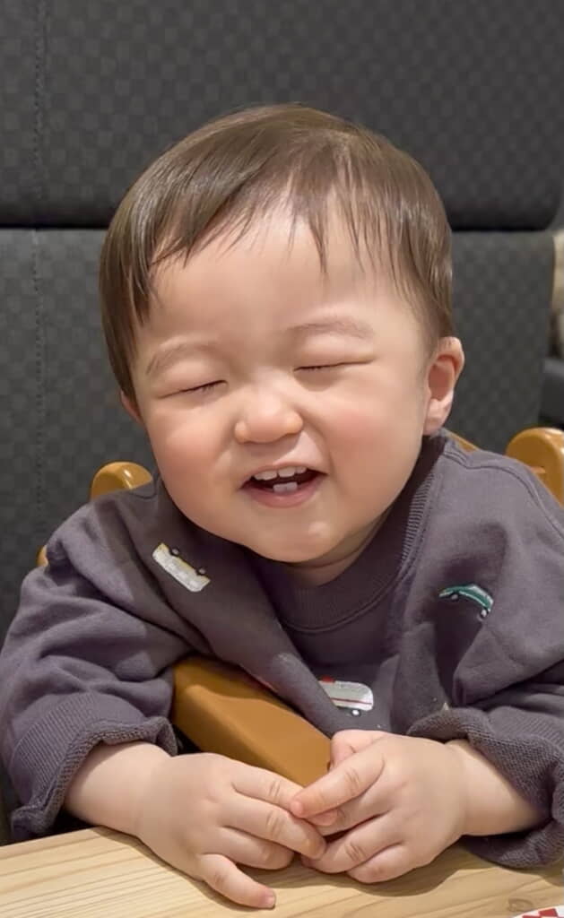 「美味しいの顔」