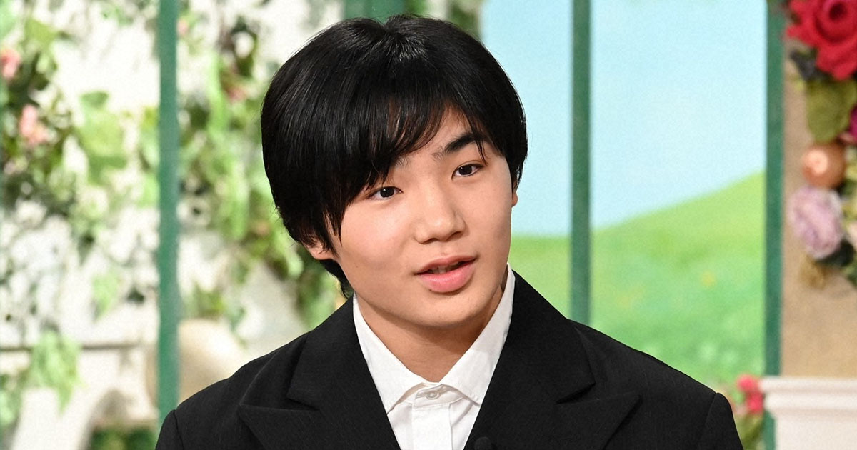 寺田心、あどけない人気子役が雰囲気ガラリ……　身長178センチの17歳は筋トレに夢中　「徹子の部屋」で明かす（1/3） | テレビ ねとらぼ