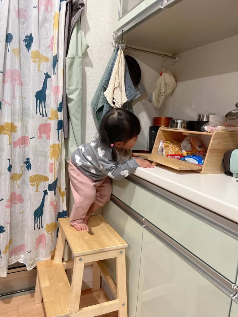 晩ご飯前にパン食べないよ！と言われた娘さん