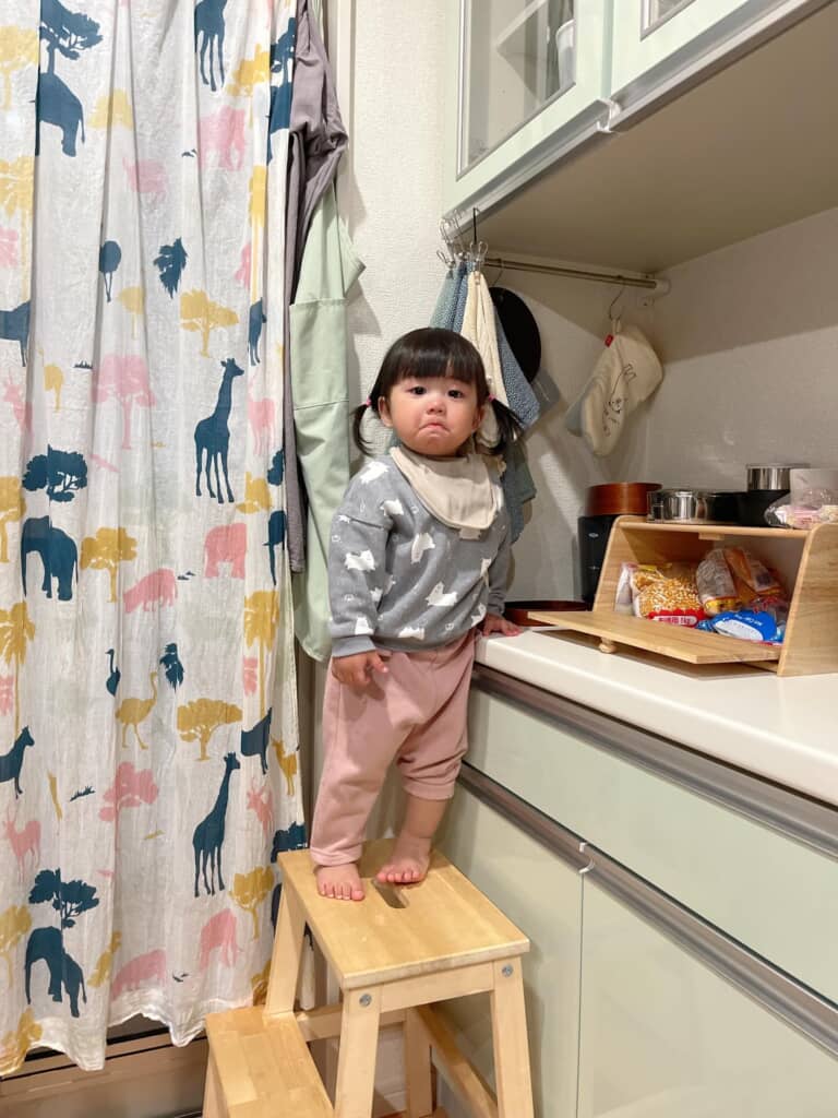 晩ご飯前にパン食べないよ！と言われた娘さん