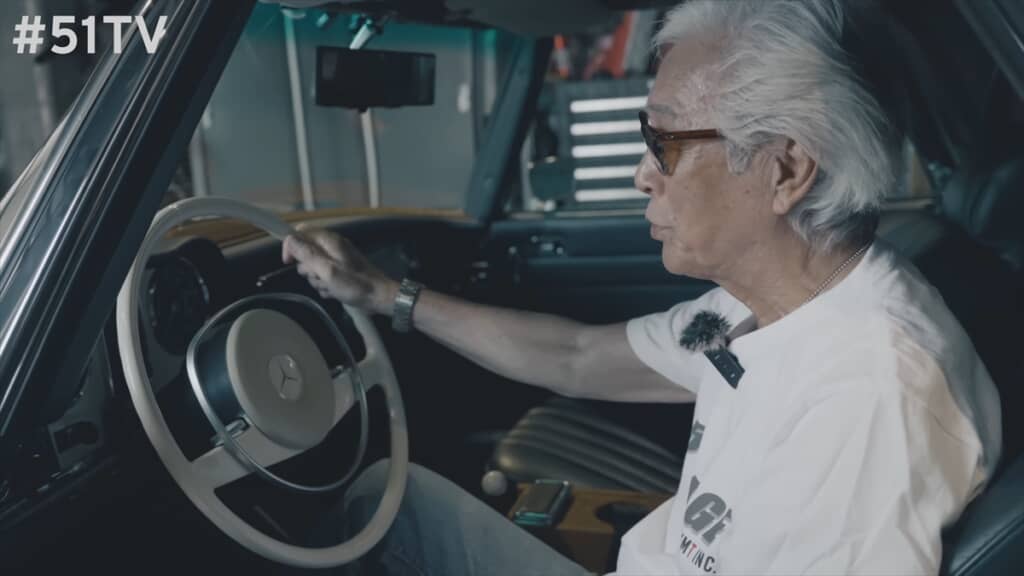 岩城滉一の愛車・1971年式「メルセデス・ベンツ280SL（W113型）」