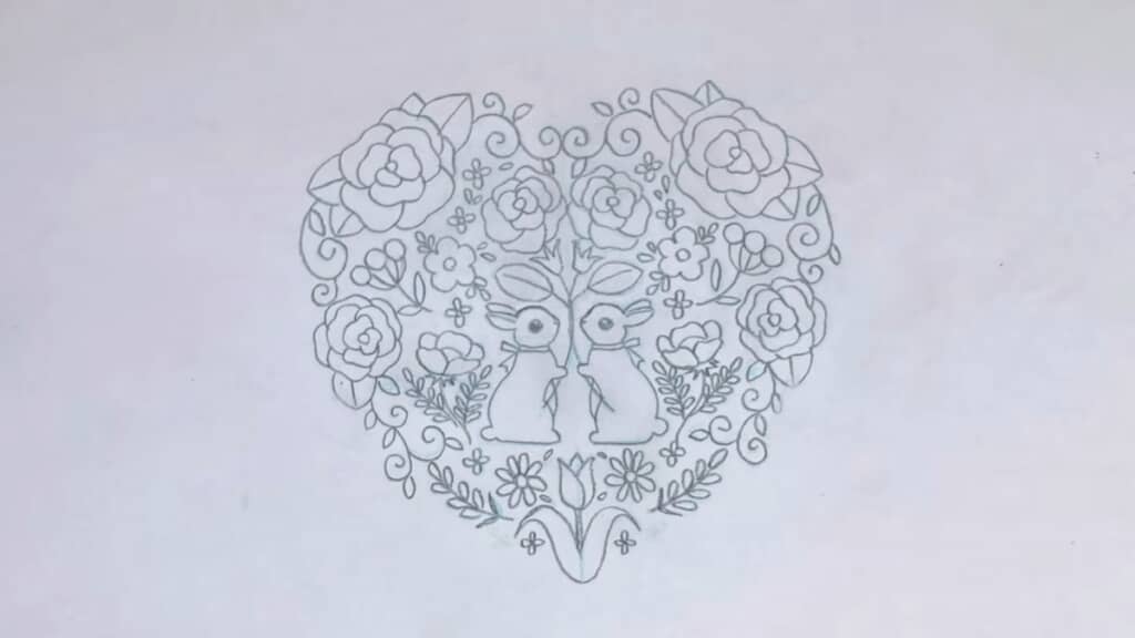 図案を描きました