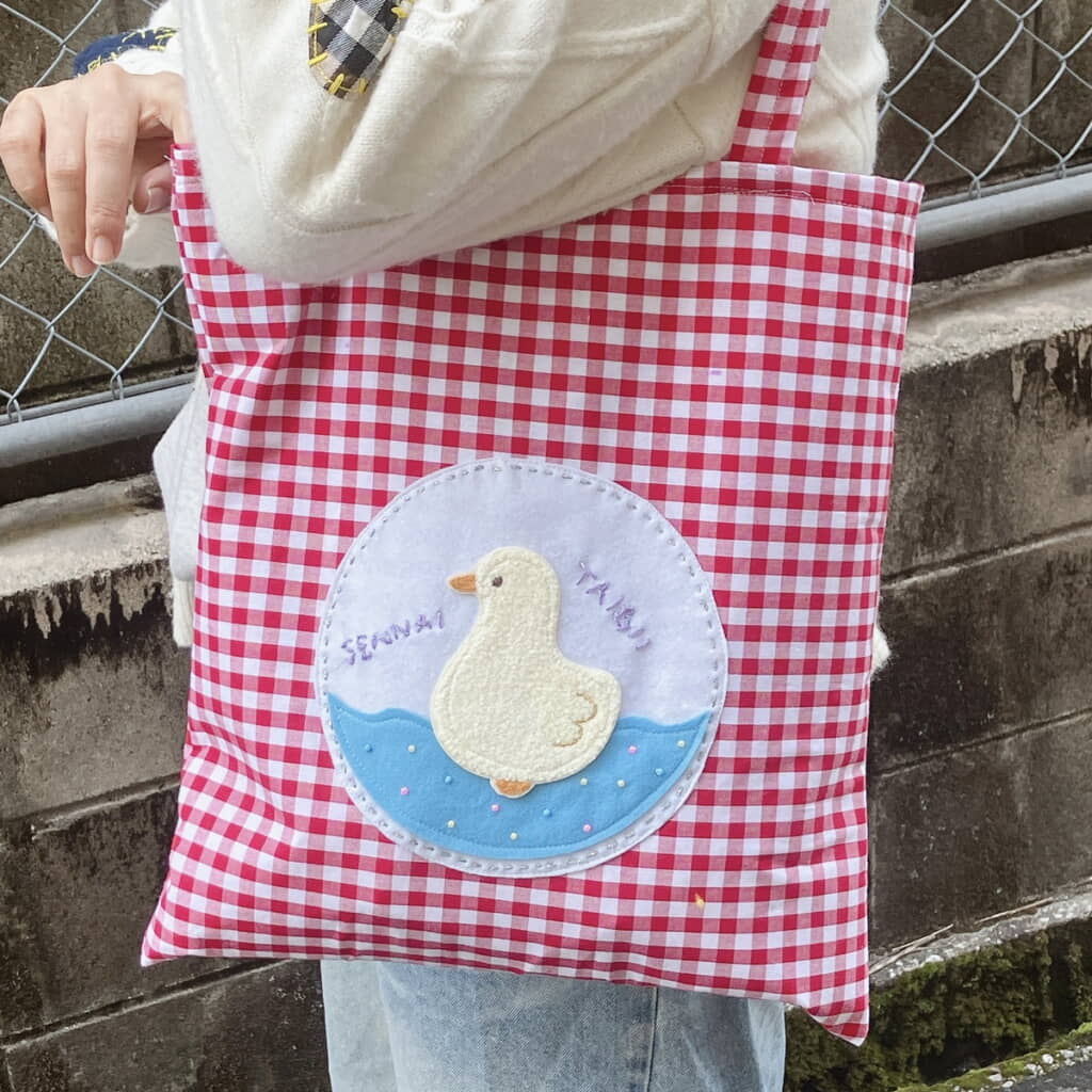 バッグのワンポイントに！