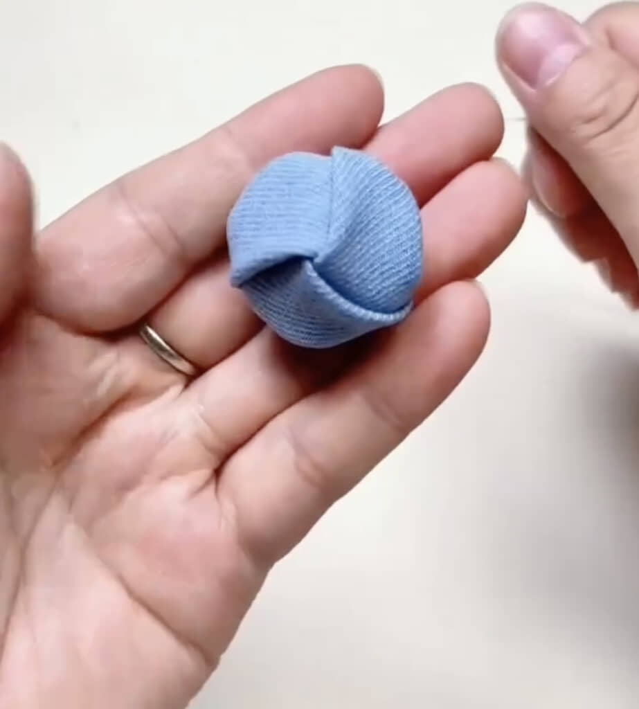 小さなお花が完成！