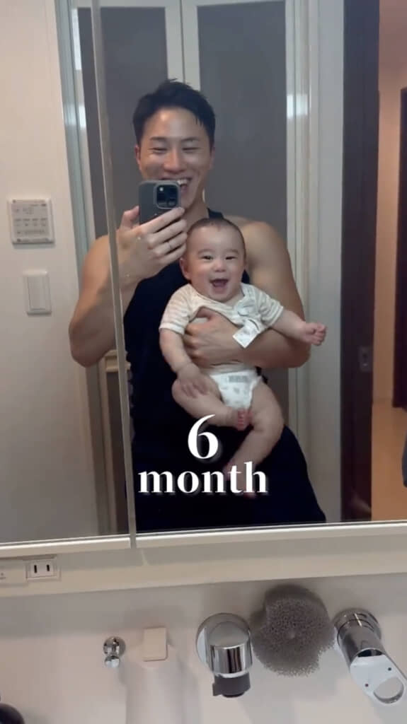 このころにはパパもニコニコ