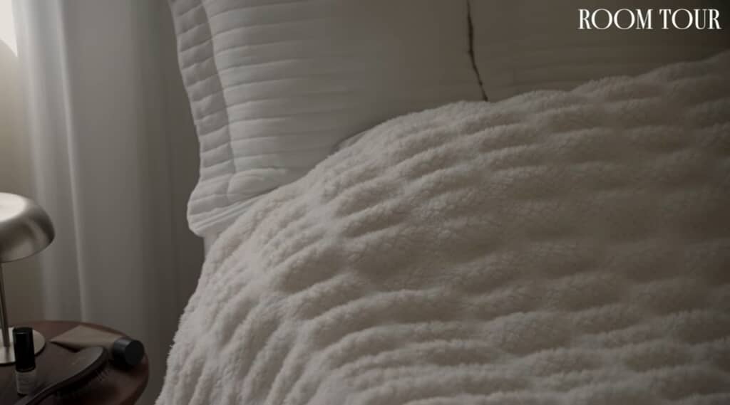 温かいフランフランのベッドカバー