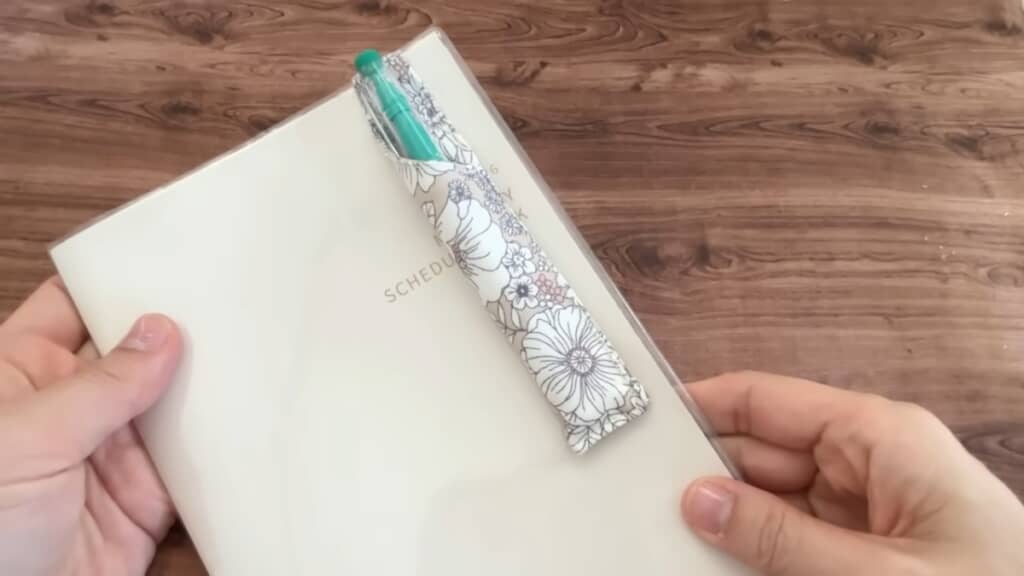 すてきなペンホルダーが完成！