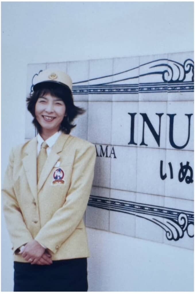 38年前、新人時代の門崎さん