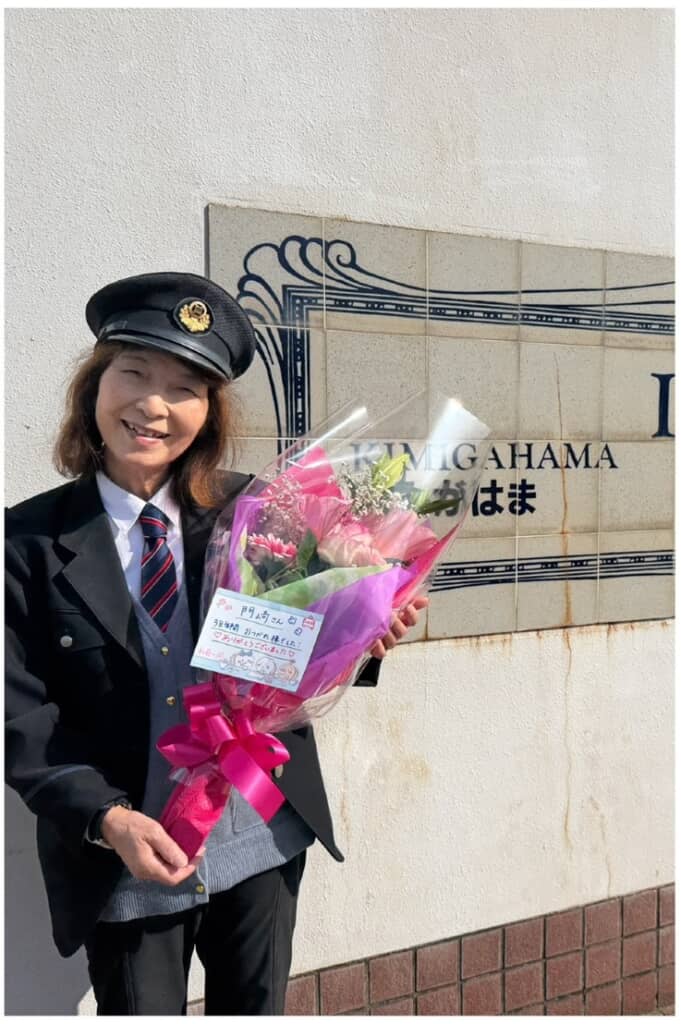 2026年2月、退職を迎えた門崎さん