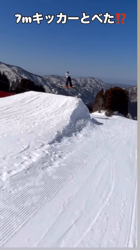 4年前のあどけなさを感じさせない大ジャンプ！