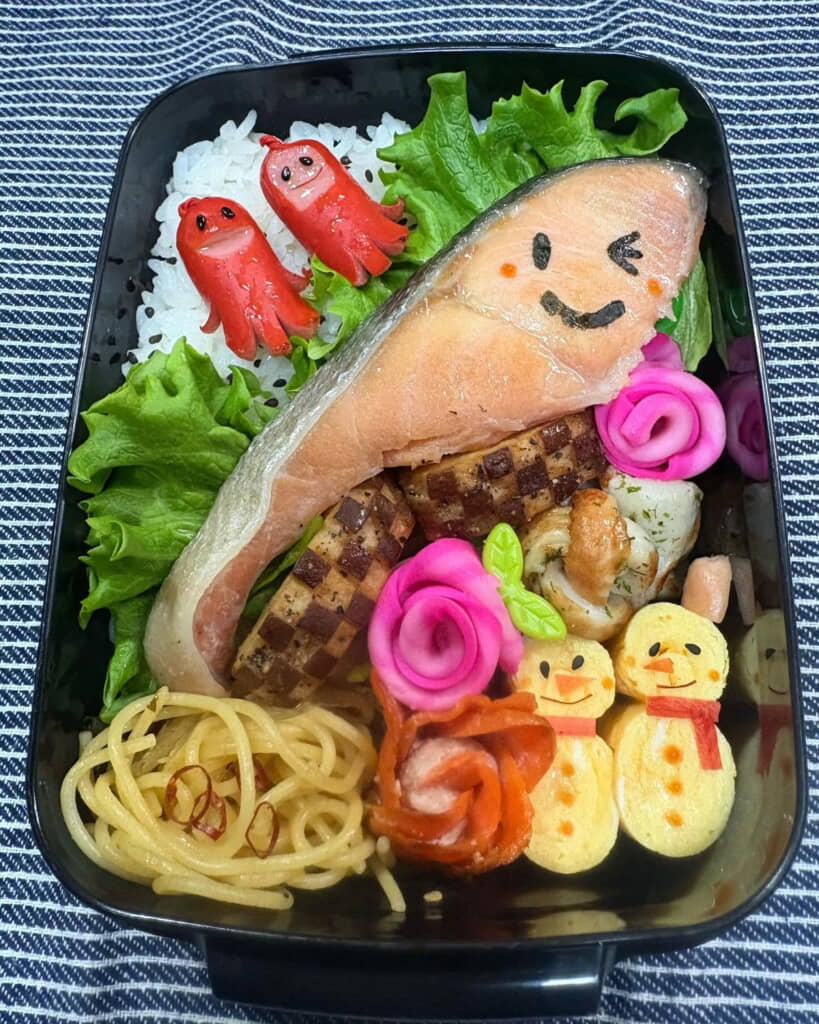 格子柄にも目が行きます