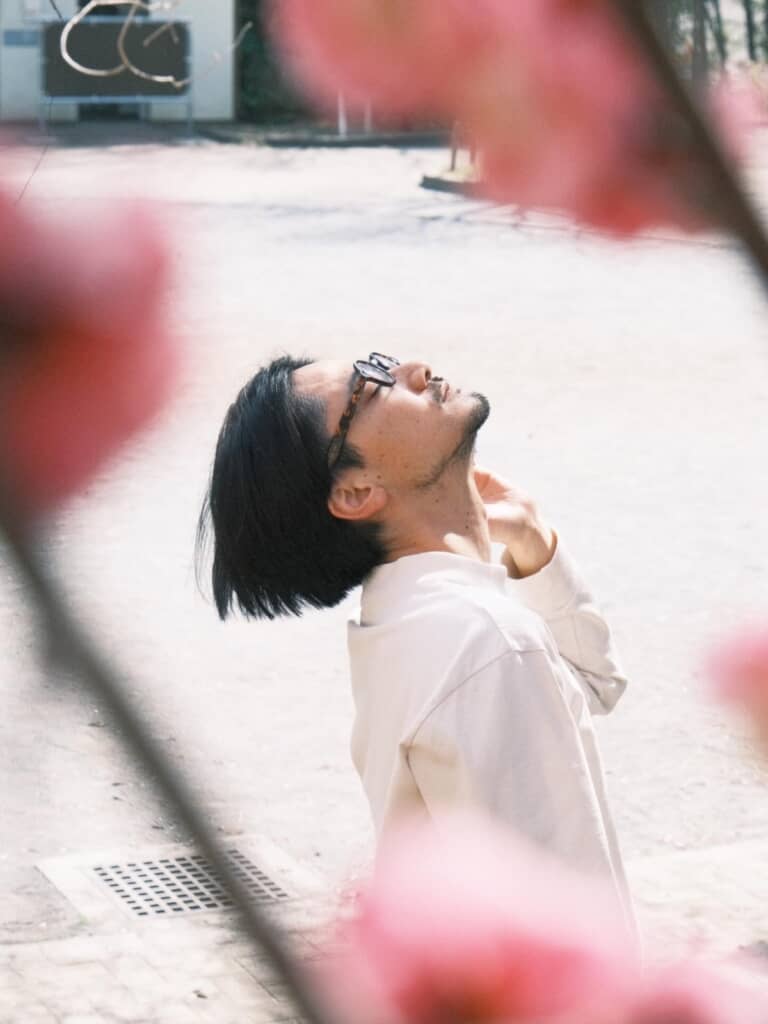 梅ポトレをしてみた佐田さん