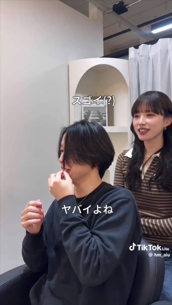 約4カ月カットしていない髪