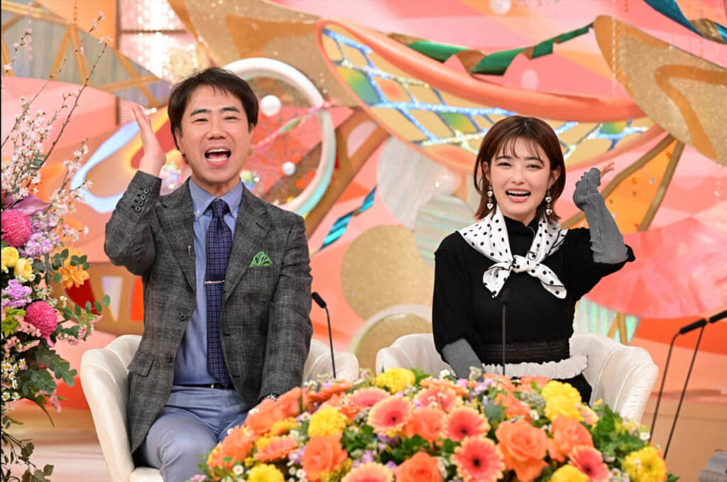 3月8日放送の「新婚さんいらっしゃい！」の一場面 （C）ABCテレビ