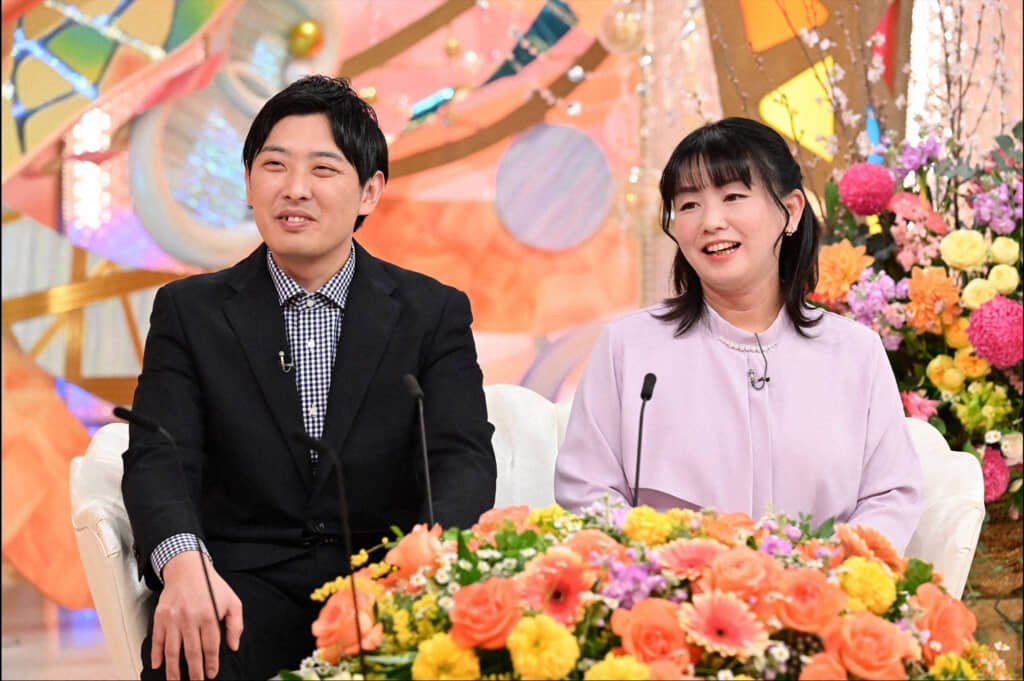 3月8日放送「新婚さんいらっしゃい！」の一場面 （C）ABCテレビ