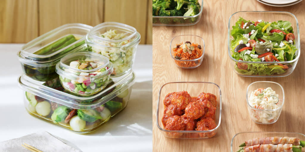 作り置きに便利なガラス容器が無印良品に新登場