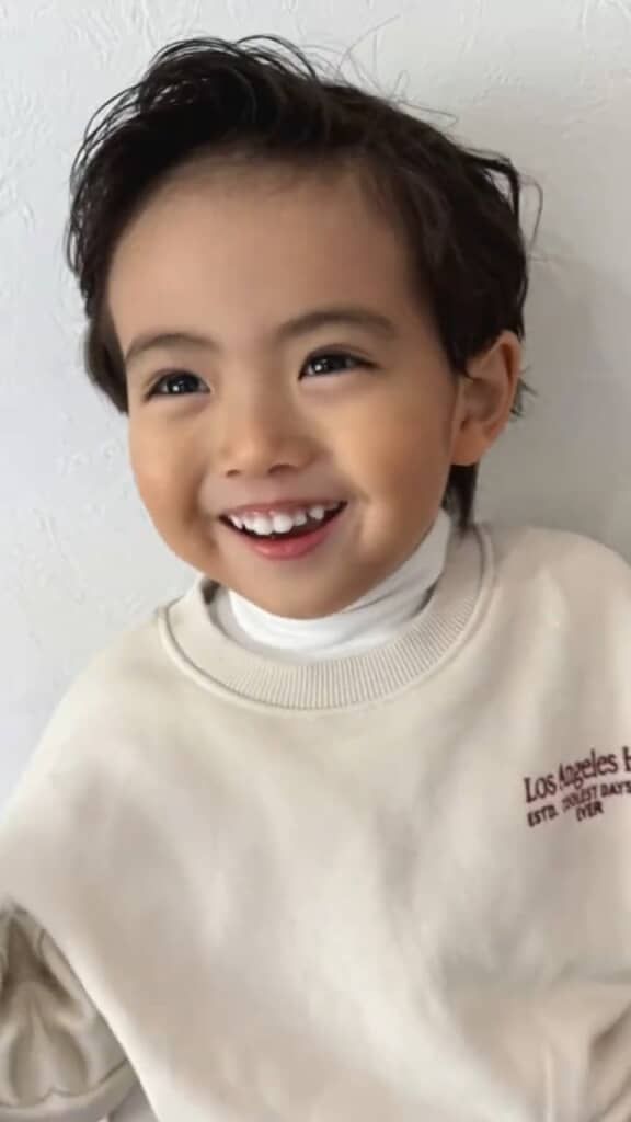 3歳のあおいくん