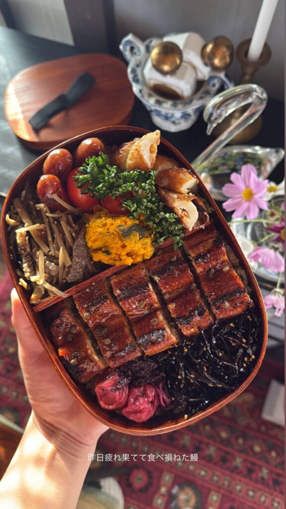 豪華なうなぎ弁当