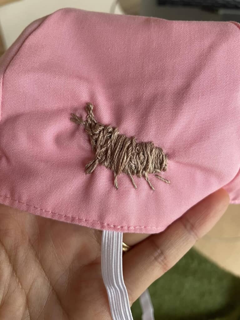 ママの初刺しゅう