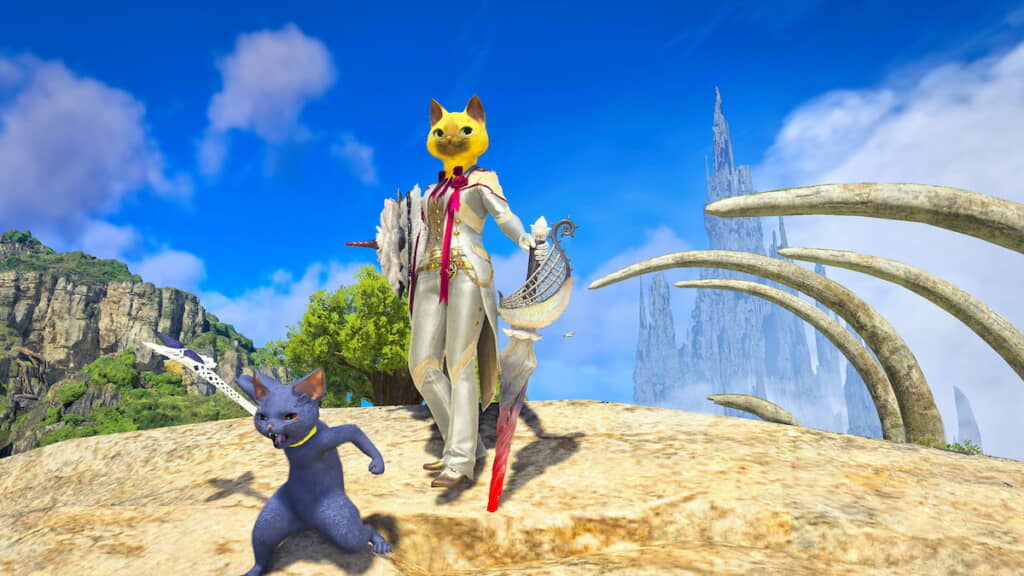 悠然と歩く姿もサマになる