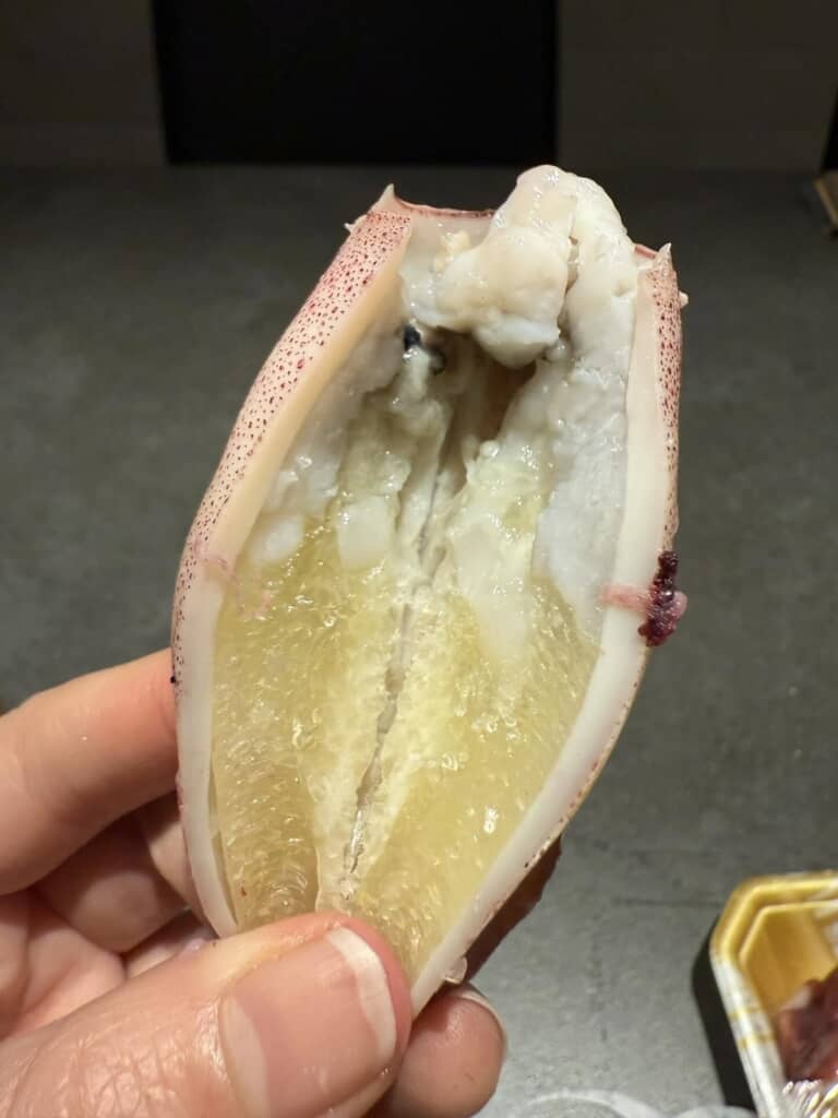 ゆでたヤリイカ