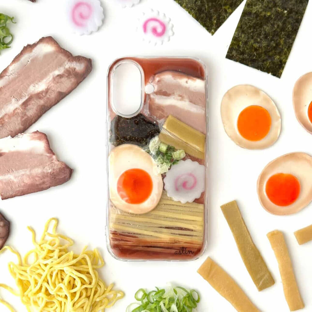 ラーメンのケースもユニーク！