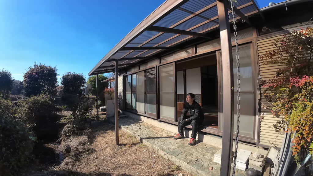 広くてステキな庭をよみがえらせた