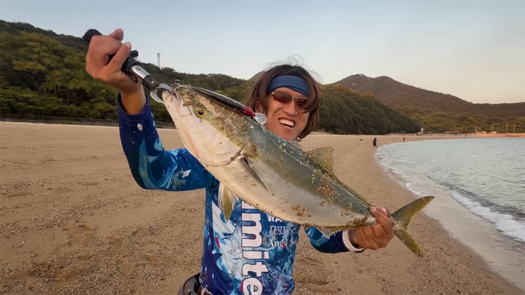 ハマチをゲット！！