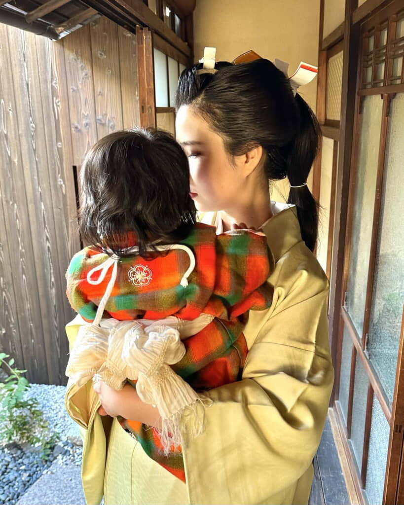 娘さんの着物もすてき