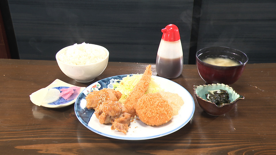 MIX定食（画像提供：中京テレビ）
