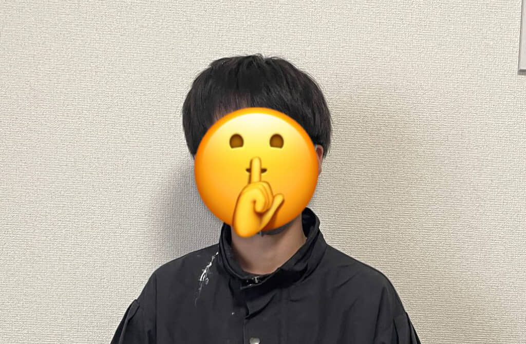 先生「すみません! ギャルソンの服みたいになってます!」