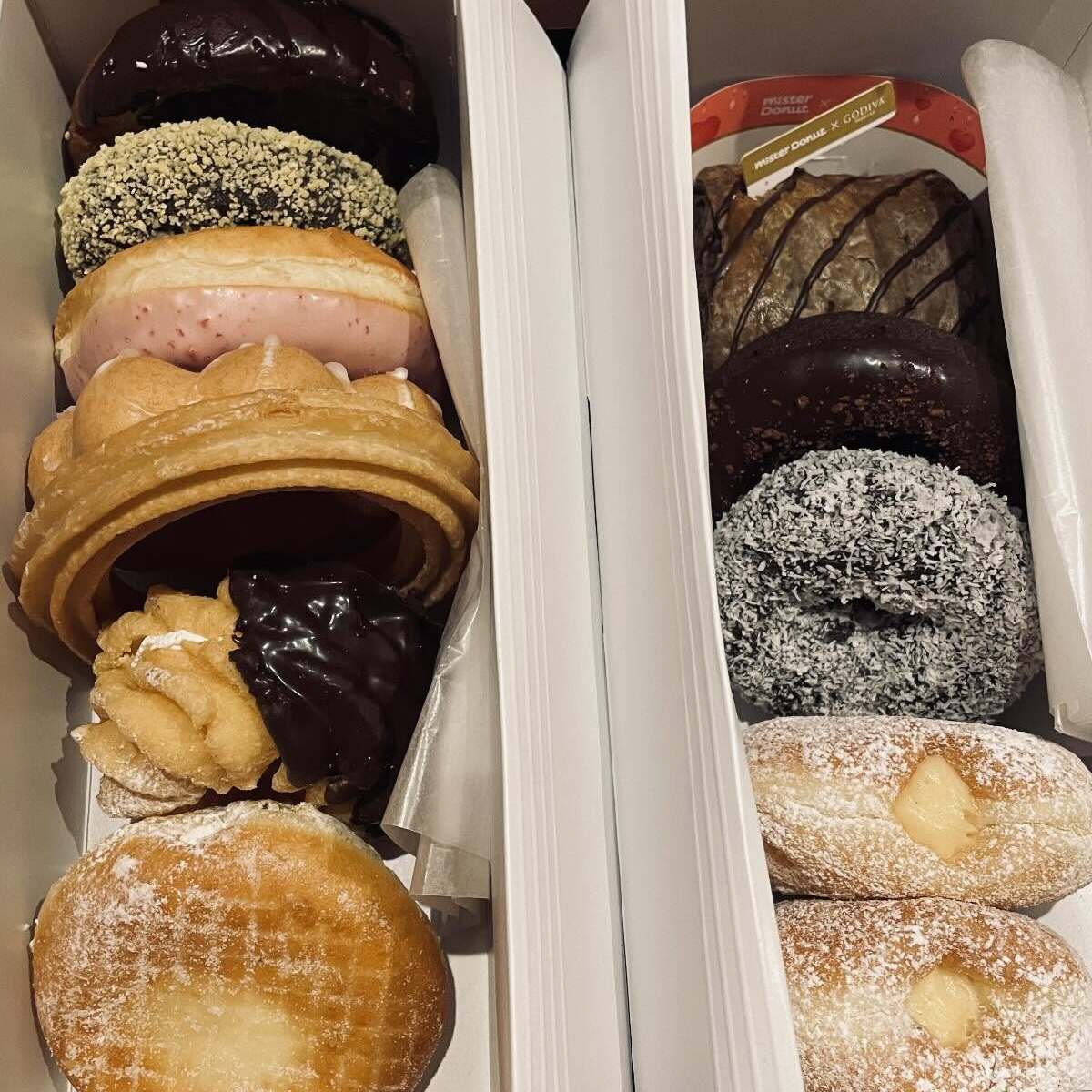 ミスドで自分用にドーナツ12個買った女性→23分後……　目を疑う光景に「えええ！」「嘘だ〜死ぬよ!!」 | ライフスタイル ねとらぼ