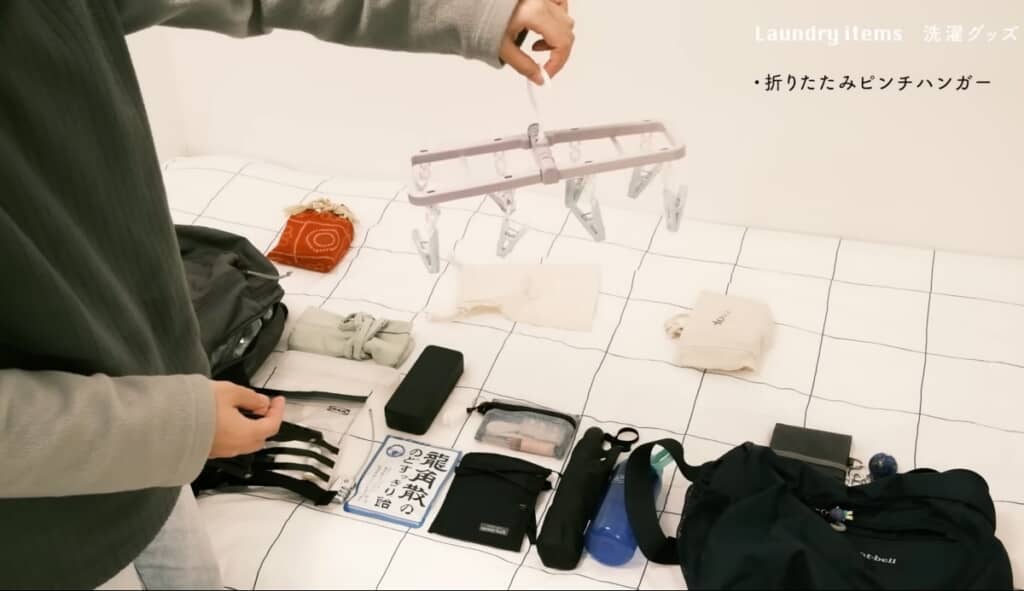 コンパクトなピンチハンガーは旅だけじゃなく日常的にも便利