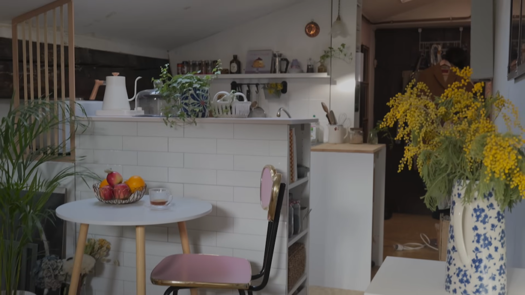 理想としていたカフェ風キッチンカウンターが完成