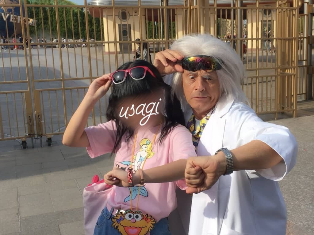 ドクとの記念写真（10年前）