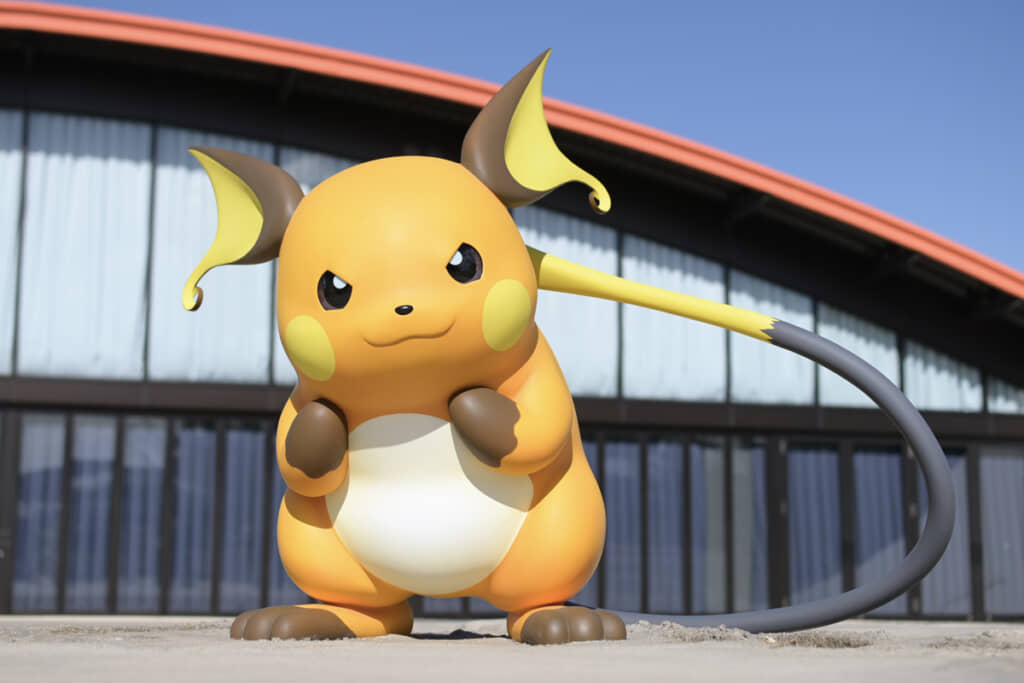 かわいいうえに、勇ましくてかっこいいライチュウ！