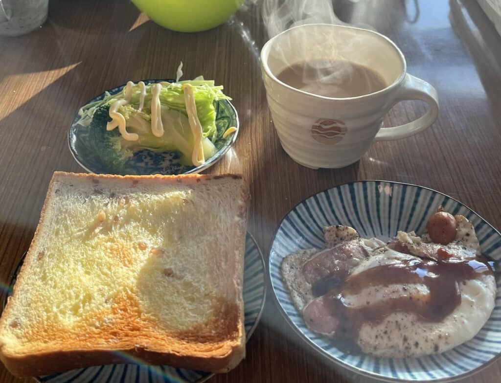 90歳の母が毎日作ってくれる朝食