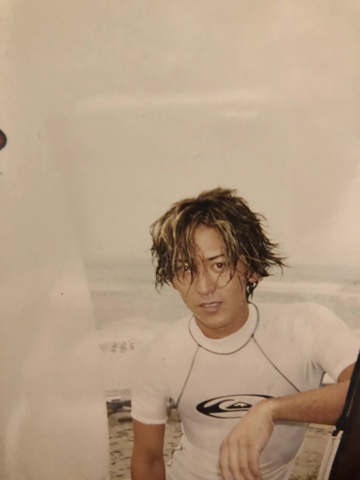 若かりしころの夫