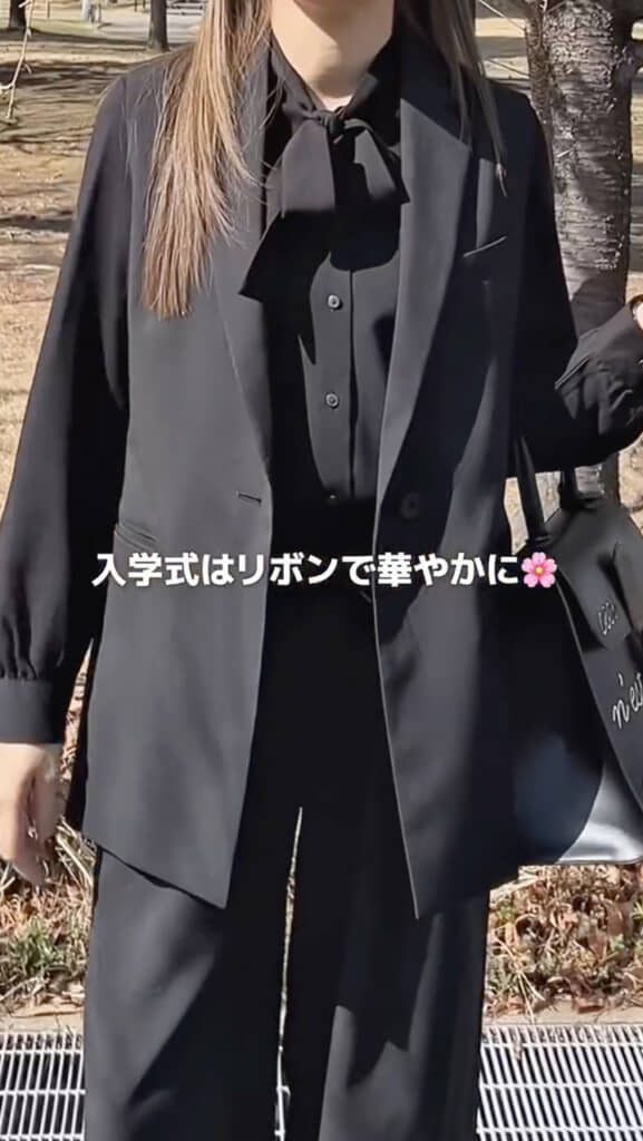 リボンで華やかさをプラス