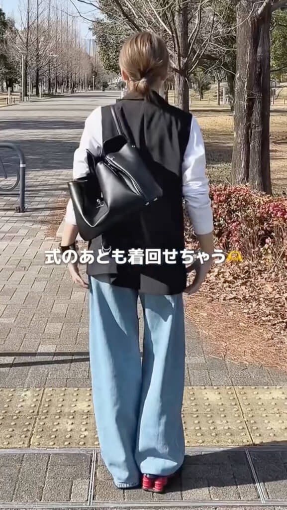 式のあとも着回せる！