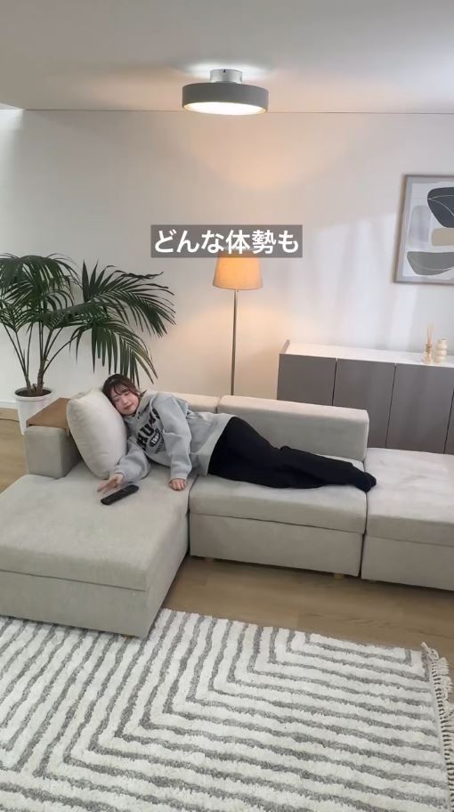 ごろごろしても余裕ある広さ